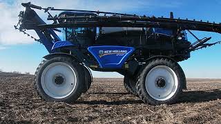 COMFORT ZONE New Holland Sprayer Suspension [upl. by Mcarthur988]