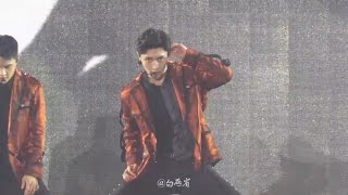 白两省 160930 EXOrdium Hangzhou Monster  Wolf  Ment 张艺兴 Zhang Yixing LAY Focus [upl. by Saturday377]