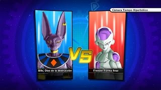 DRAGON BALL XENOVERSE Bills VS Freezer [upl. by Inatirb352]