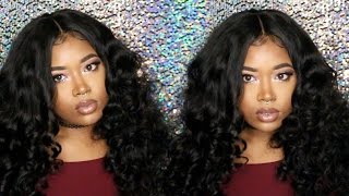 Modern Show Hair  Brazilian Loose Wave Aliexpress Hair Review [upl. by Dnalra]