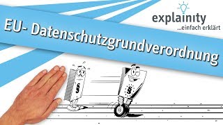 EUDatenschutzgrundverordnung einfach erklärt explainity® Erklärvideo [upl. by Melicent]