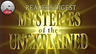 1997 🇺🇸 UFOB DOCU Mysteries Of The Unexplained Readers Digest [upl. by Clorinda537]