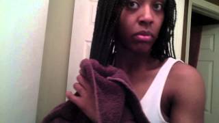 Trimming and Sealing Box Braids Tutorial [upl. by Sokim]