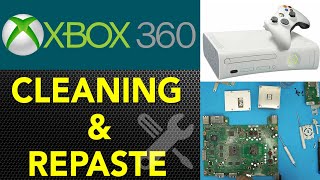 Xbox 360 Fat Cleaning Repaste  FULL maintenance Guide [upl. by Marlena927]