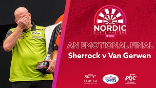 AN EMOTIONAL FINAL  Fallon Sherrock v Michael van Gerwen  2021 Viaplay Nordic Darts Masters [upl. by Aelaza556]