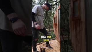 DIY Barrel Sauna PT3 airbnbdesign diy washington tinyhomebuilder [upl. by Irtimed]