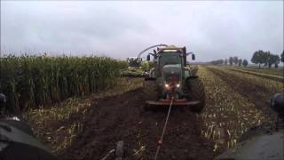 Weltuntergang beim Maishäckseln 2015  Schlammschlacht Festfahren und Jan Vario [upl. by Luo100]