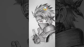 how to draw Kakashi  Kakashi Hatake [upl. by Rundgren613]