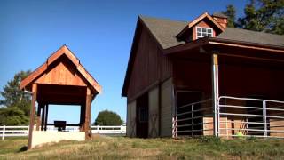 Barn Pros  Olympic 36 Gable Barn with Paragon Compositng System [upl. by Glasgo]