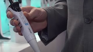 INTEGRA EVOLVE Manual Pipette  Interview at Analytica 2016 [upl. by Ennaimaj]