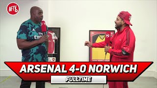 Arsenal 40 Norwich  Aubama Bloodclaat Yang Sign Da Ting Troopz [upl. by Shirleen]