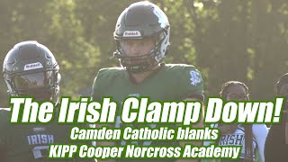 Camden Catholic 36 KIPP Cooper Norcross Academy 0  HS Football  Nymir Daily 3 TDs [upl. by Atoiyanap972]