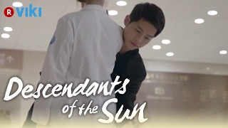 Descendants of the Sun  EP1  Song Joong Ki Knocks Song Hye Kyos Phone Out Of Her Hand Eng Sub [upl. by Isolde]