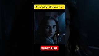 Monjolika Returns 😱 bhoolbhulaiyaa3 bollywood triptidimri vidyabalan horrorcomedy viralshorts [upl. by Meece]