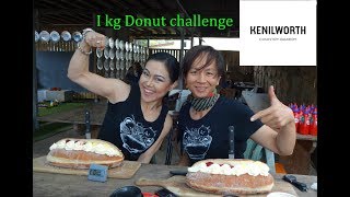 1kg donut Challenge  Kenilworth Country Bakery noodlecatsbne [upl. by Derr]