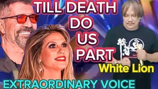 Till Death Do Us Part White Lion An Extraordinary Voice AMERICAN GOT TALENT [upl. by Darya]