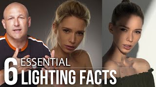 6 LIGHTING FACTS All Photographers Should Understand  Studio Lighting Tutorial [upl. by Cimah]