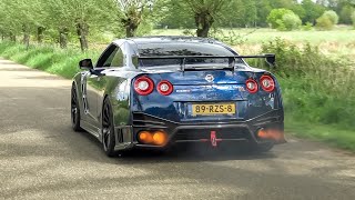 2000HP Nissan GTR R35  Accelerations Rolling Launch amp Flames [upl. by Dnomed341]