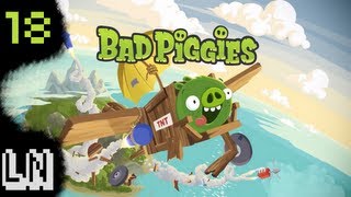 Lets Play Bad Piggies 18  The L Car patent pending [upl. by Viafore734]