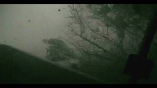 A Tornado Passes over Us Storm chase May10 2010 Arkansas City KS [upl. by Alyahc]