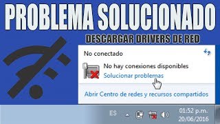 Instalar Drivers de Red WIFI y ETHERNET en Windows 7 8 10 y 11 [upl. by Notaek577]