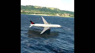 Air Canada Boeing 777 plane  Scary landing at dangerous airport [upl. by Ahsima]