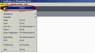 Programación con Processing guardar y recuperar las producciones [upl. by Sundstrom]