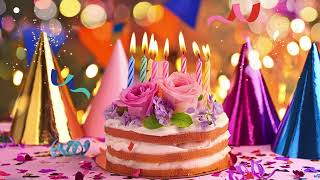 Happy Birthday  Happy Birthday To You  Party Song  Happy Birthday Song birthday cake trending [upl. by Chandless558]