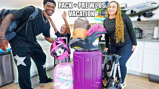 PACKING VLOG FOR OUR FAMILY VACATION [upl. by Shiff550]