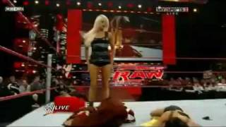 WWE Raw 112309 Maryse Return [upl. by Ille]