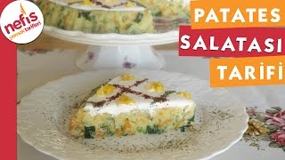 Muhteşem Patates Salatası  Salata Tarifi  Nefis Yemek Tarifleri [upl. by Nashbar]