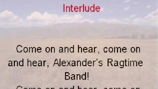 Alexanders Ragtime Band with vocals [upl. by Anivol]