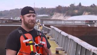 A Day in the Life of a Towboat Crew [upl. by Acile518]