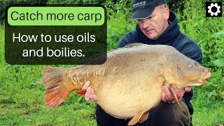 Carp fishing  how to use boilies and oils [upl. by Aek625]