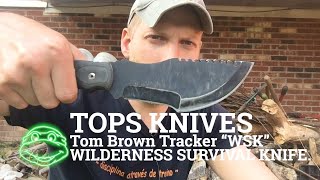 Tom Brown Tracker Knife Review [upl. by Silecara]