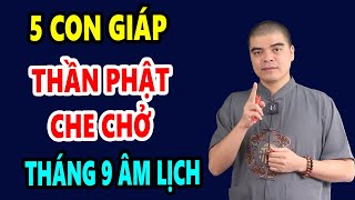 Ở Hiền Gặp Lành 5 Con Giáp Được THẦN PHẬT CHE CHỞ May Mắn Nhận Lộc Tháng 9 Âm Năm 2024 [upl. by Babara]