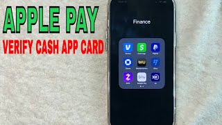 ✅ How To Verify Cash App Card For Apple Pay 🔴 [upl. by Monjo227]