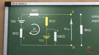 Teorema de Thevenin  Circuito equivalente Thevenin [upl. by Phelps]