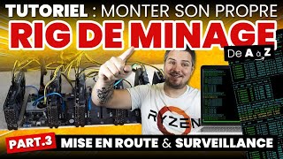 Tuto  Monter un rig de minage de A a Z part 33  Configuration HiveOS et Overclocking [upl. by Octavus]