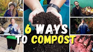 6 Ways to Compost [upl. by Ahsiekrats]