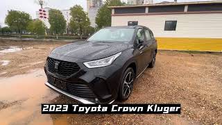 ALL NEW 2023 Toyota Crown Kluger Hybrid  Exterior And Interior [upl. by Yadahs211]