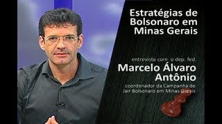 Marcelo Álvaro Antônio Eleições 2018  Estratégias de Bolsonaro em Minas Gerais 151018 [upl. by Aneekas]