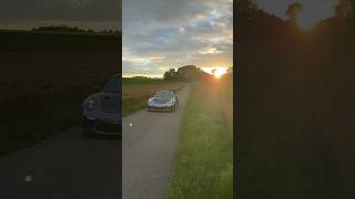 Porsche GT3 RS at Sunset A Dream 🌅 bts porsche porschegt3rs [upl. by Drahnreb]