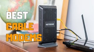 Best Cable Modems in 2020  Top 5 Cable Modem Picks [upl. by Adohr]