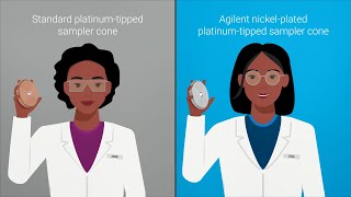 Agilent ICPMS nickelplated platinumtipped cones – A tale of 2 ICPMS cones [upl. by Eedna781]