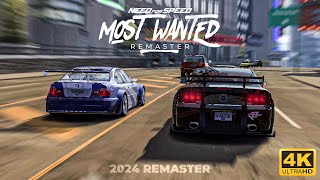 Need For Speed MOST WANTED 2024 REMASTER  Blacklist 16 Revealed [upl. by Adnilasor503]