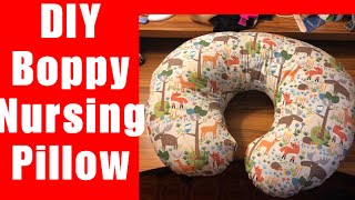 DIY boppy nursing pillow for under 10 [upl. by Siduhey]