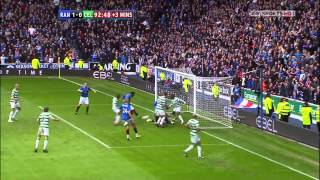 Edu last minute winning Goal vs Celtic  28th Feb 2010 HD 1080p [upl. by Ahsiam]