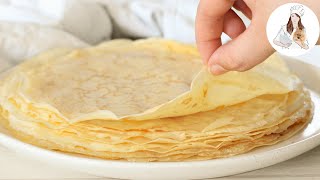 How to make Crepes  French Crepe Recipe [upl. by Eldin]