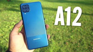 Samsung Galaxy A12  Es BARATO pero ¿Es BUENO [upl. by Azaleah]